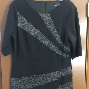 Classy and Comfy work dress 🖤🤍